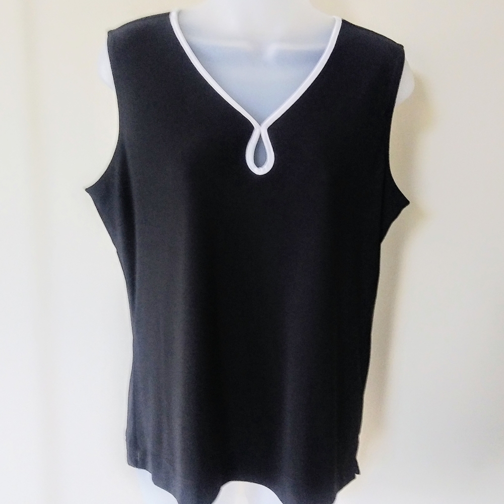 NWT Tommy Hilfiger Sleeveless Black Top